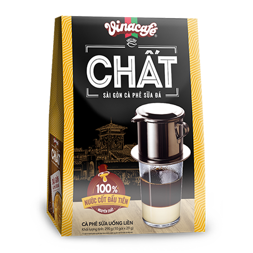 VinaCafé Chat Instant Coffee - Saigin Cafe Sua Da