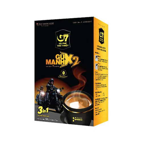 G7 Strong X2 3in1 Instant Coffee - 12 sticks 25g