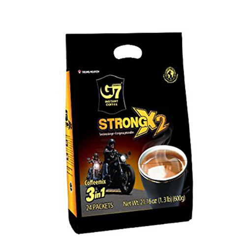 G7 Strong X2 3in1 Instant Coffee – Bag 24 Sticks 25g