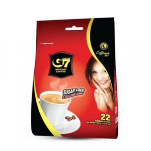 G7 Sugar Free Instant Coffee - Bag 22 sachets 16g